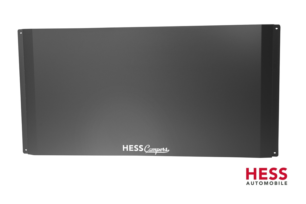 Schwarzes Blech für die Dach Solaranlage beim VW T5 / T6 Kastenwagen (110 W Anlage)