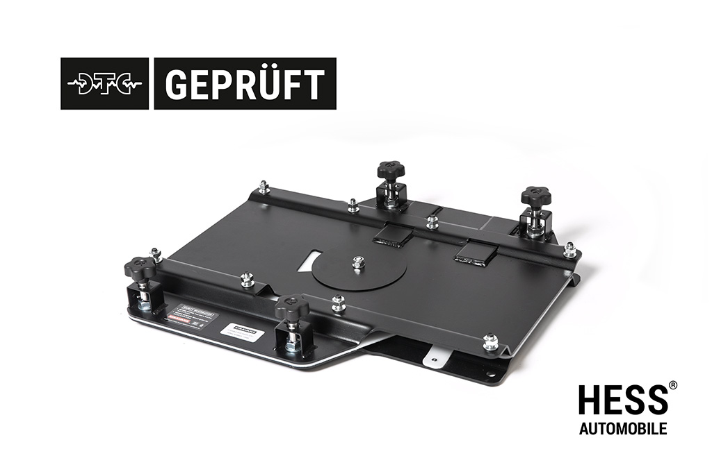 Kiravans Doppelsitzbank Drehkonsole für den VW T5/T6 (Beifahrerseite)