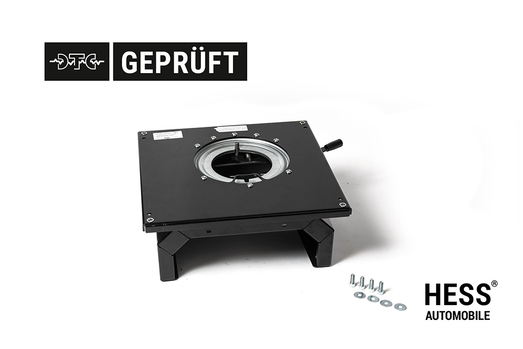 Aguti Drehkonsole für den VW T5/T6 (Beifahrerseite, Höhe 210mm)