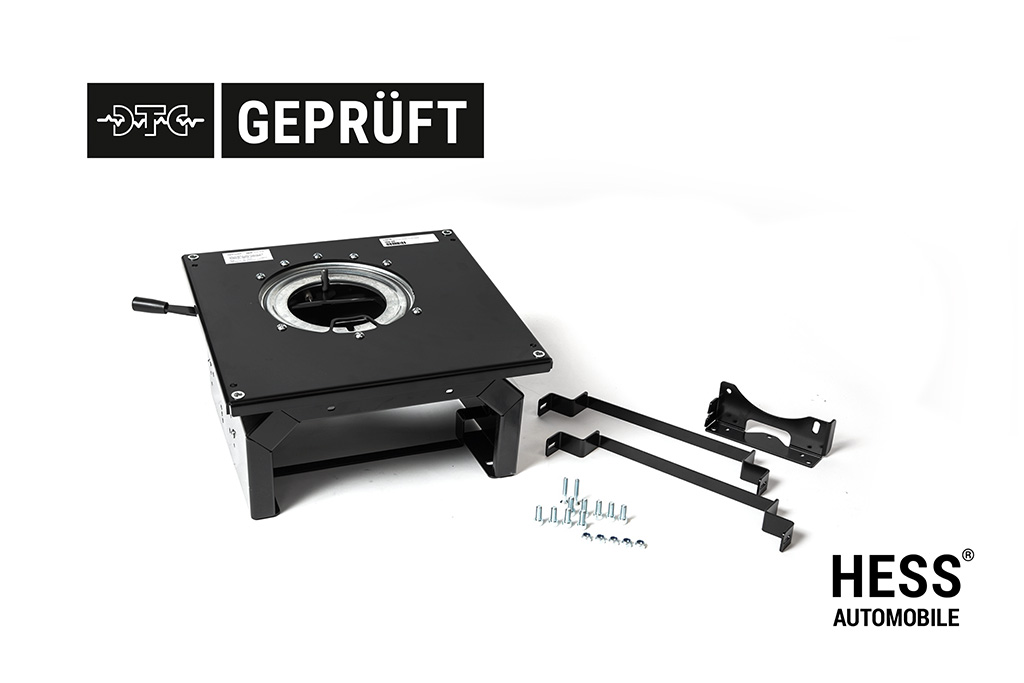 Aguti Drehkonsole für den VW T5/T6 (Fahrerseite, Höhe 250mm)