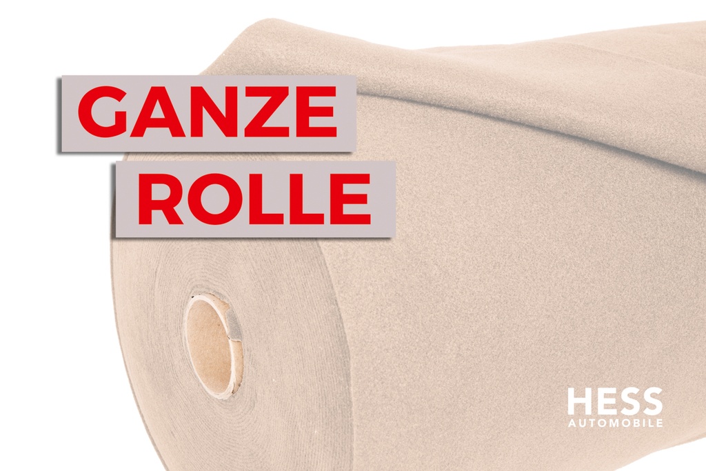 Filzrolle für die Fahrzeugisolierung im Innenraum, beige