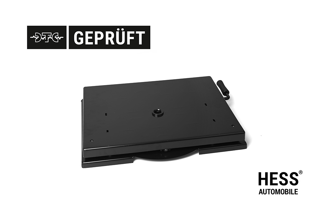 Sportscraft Drehkonsole für den Fiat Ducato, Citroën Jumper oder Peugeot Boxer (Fahrer-/Beifahrerseite)