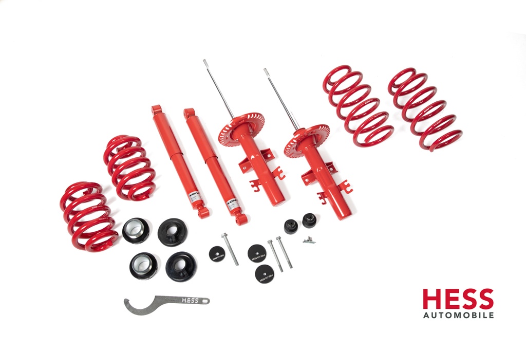 HESS Höherlegungsfahrwerk Hill medium Koni T30 (Gewinde)