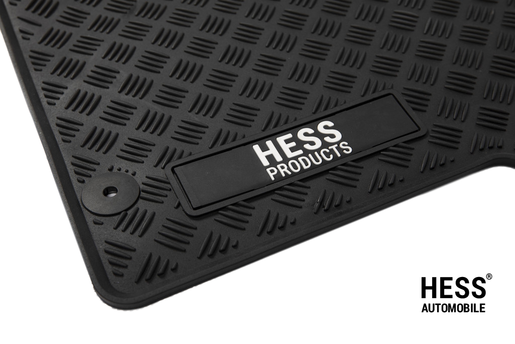 Hess Strong-Hill Fussmatten aus Gummi für den Mercedes Sprinter 1, 2007 – 2018