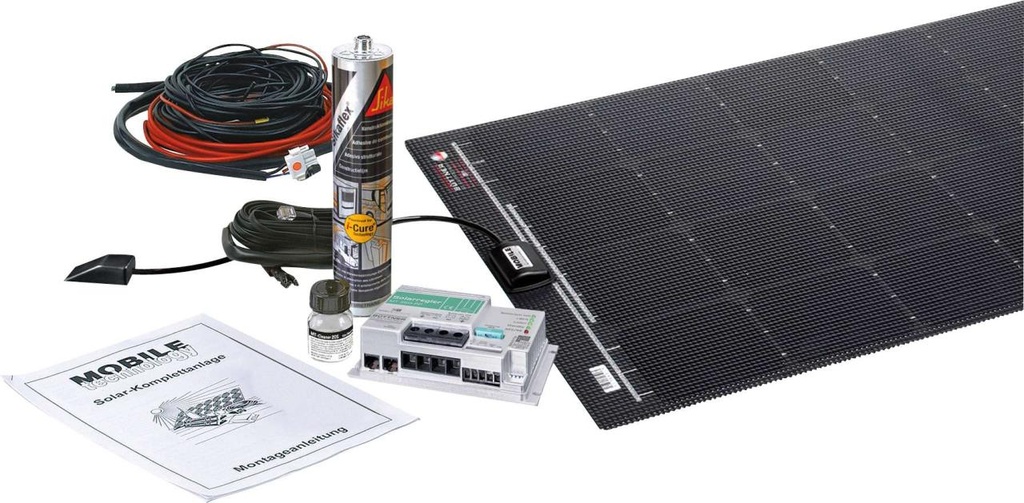 MT 120 FLAT LIGHT Ultraflach-Solar-Komplettanlage