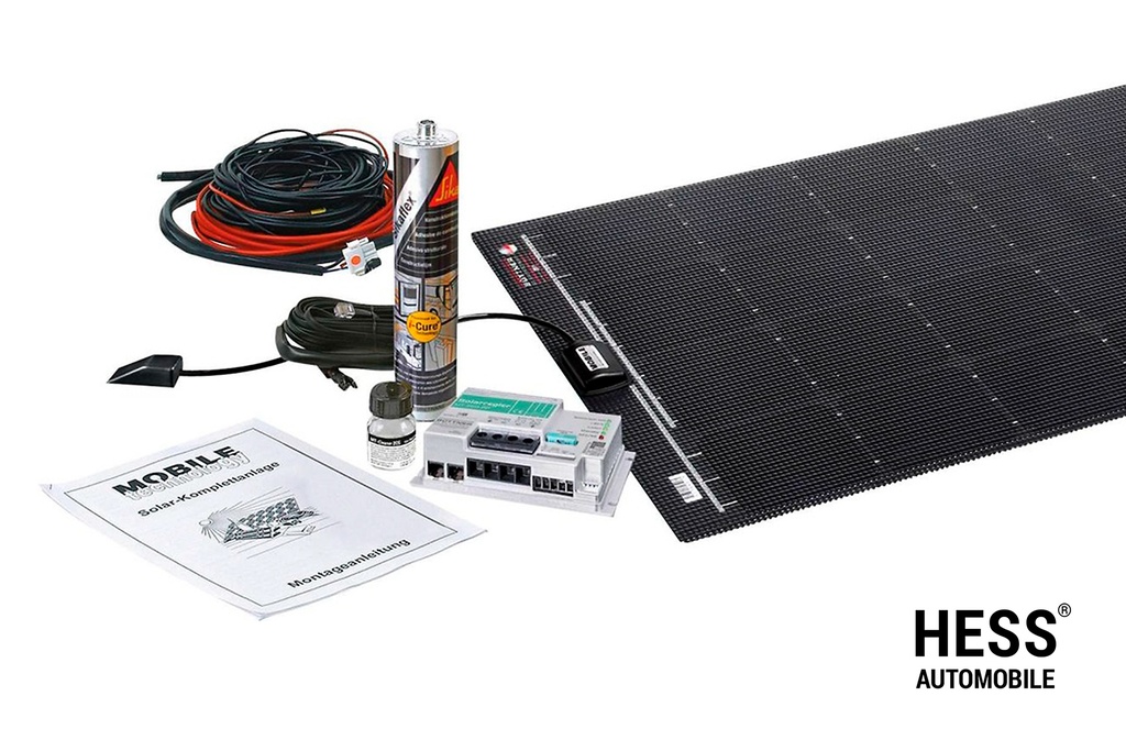 MT 240-2 FLAT LIGHT Ultraflach-Solar-Komplettanlage