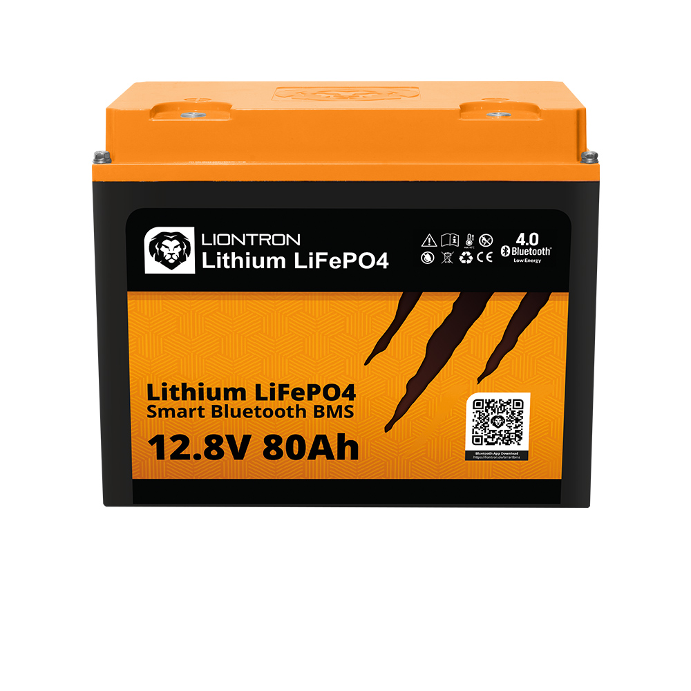 Liontron LiFePO4 12.8V 80Ah Smart Bluetooth BMS