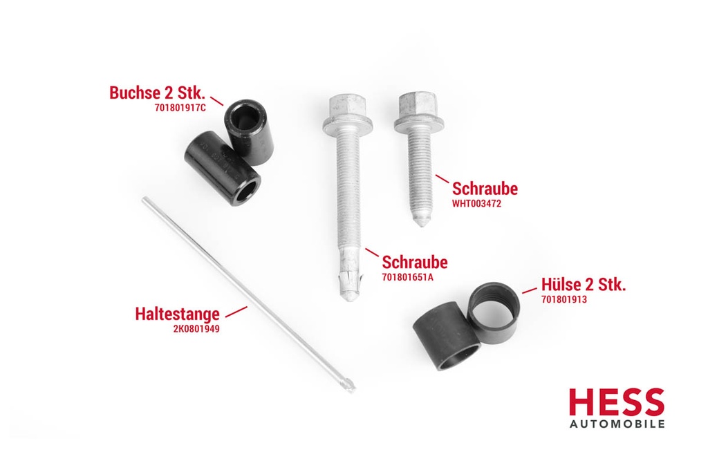 Reserveradhalter Montagekit
