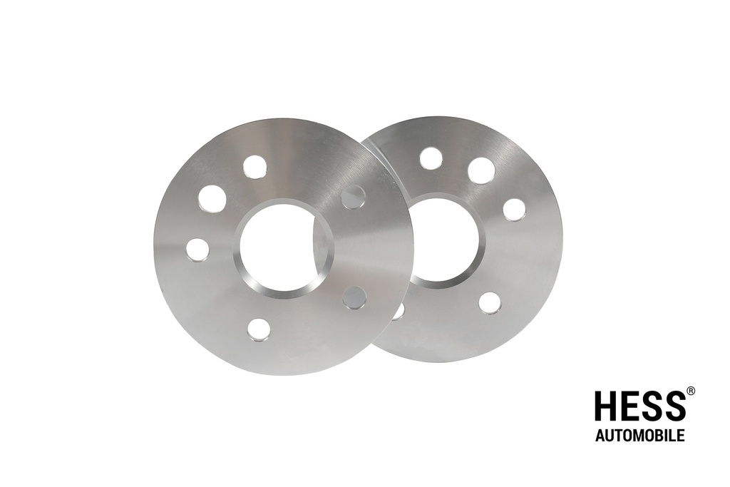 Distanzscheiben 5mm, LK 112/5, NLB 57.1, natur, 2er Set exkl. Befestigungsschrauben