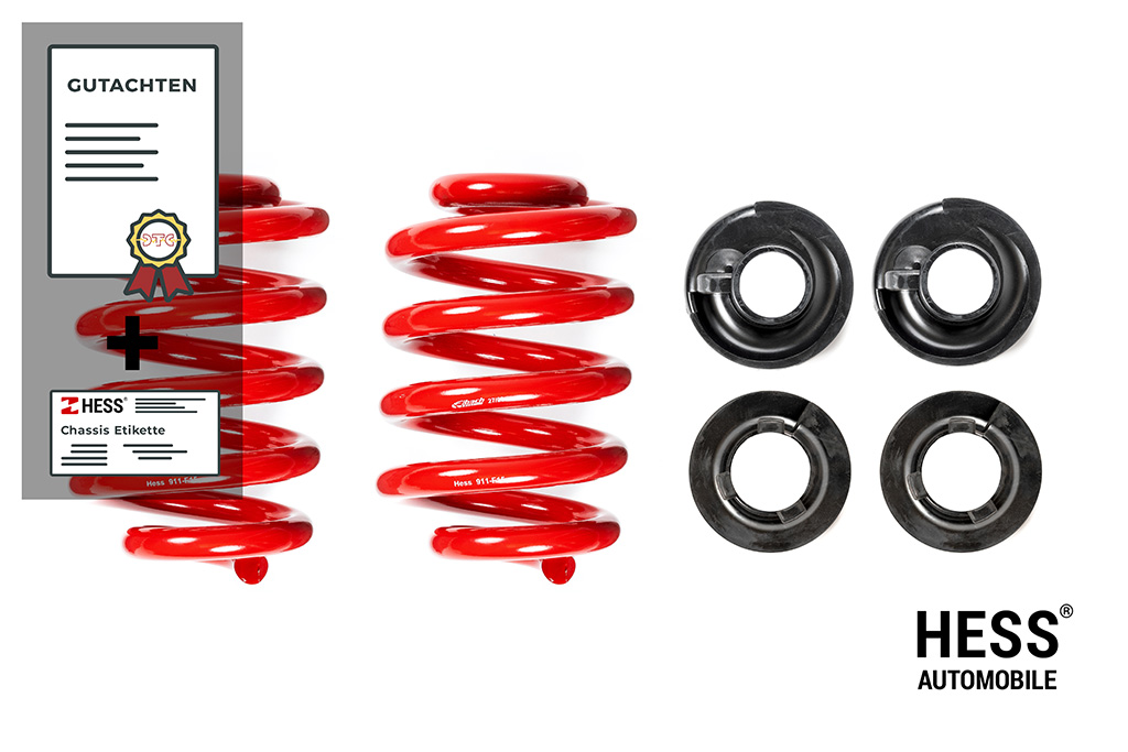 Eibach Federsatz zur Auflastung der Hinterachse bis 1950kg beim VW T5/T6/T6.1
